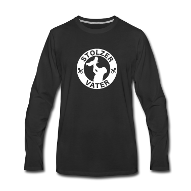 Geburtstagsgeschenk Vater Langarmshirt - Stolzer Vater Väter Geburt Geschenk