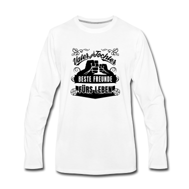 Geburtstagsgeschenk Vater Langarmshirt - Vater und Tochter Geschenk