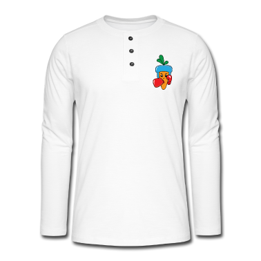 Geburtstagsgeschenk Vater Langarmshirt - Karotte Boxer Cartoon