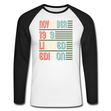 Geburtstagsgeschenk Vater Langarmshirt - November Cooles Vintage Retro Geburtstagsgeschenk