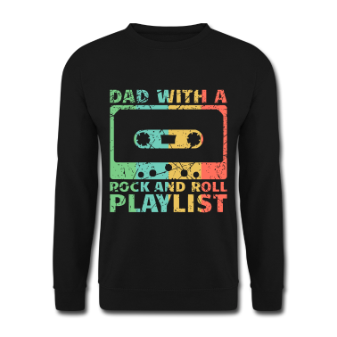 Geburtstagsgeschenk Vater Pullover - Vater und Rock and Roll
