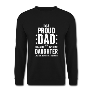 Geburtstagsgeschenk Vater Pullover - Stolzer Vater Vatertag Geburtstagsgeschenk Tochter