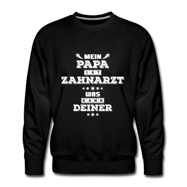 Geburtstagsgeschenk Vater Pullover - Zahnarzt Zahnmediziner Vater Papa Lustiger Spruch