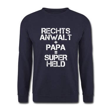 Geburtstagsgeschenk Vater Pullover - Rechtsanwalt Jurist Papa Vater Geschenk lustig