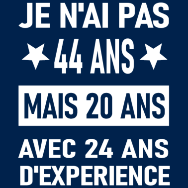 Motiv Ich bin nicht 44 - Geburtstagsgeschenk