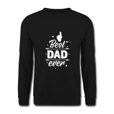 Geburtstagsgeschenk Vater Pullover - Best Dad Ever Geburtstag Vatertag