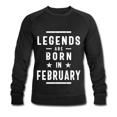 Geburtstagsgeschenk Vater Pullover - Geburtstagsgeschenk-Legenden werden im Februar geboren
