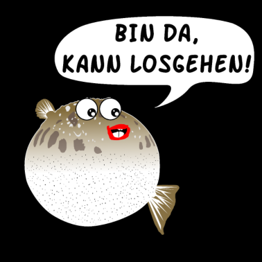 Motiv Bin Da Kann Losgehen Shirt Geburtstagsgeschenk Top