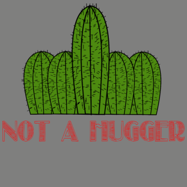 Motiv Geburtstagsgeschenk Keine Klette. Nicht Kuscheln