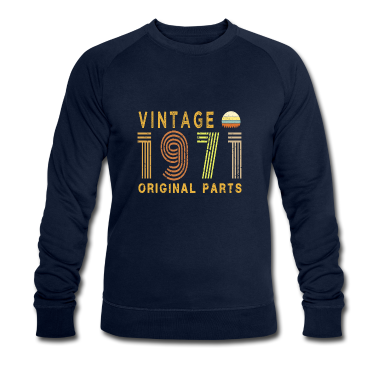 Geburtstagsgeschenk Vater Pullover - Jahrgang 1971 original Teile, 50. Geburtstagsgeschenk