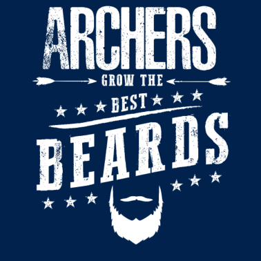 Motiv Bart Bogenschütze Geschenk Geburtstagsgeschenk