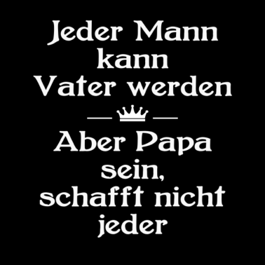 Motiv Vater werden papa sein