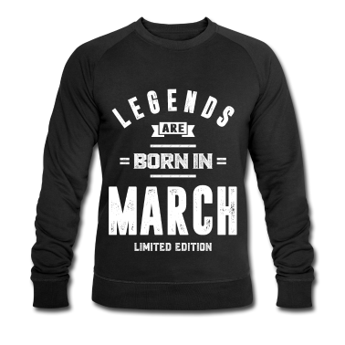Geburtstagsgeschenk Vater Pullover - März Geburtstagsgeschenk Legenden werden im März geboren