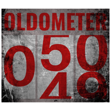 Motiv 50. GEBURTSTAG - OLDOMETER - GEBURTSTAGSGESCHENK