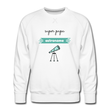Geburtstagsgeschenk Vater Pullover - Super-Astronom-Papa, Geburtstagsgeschenk-Idee