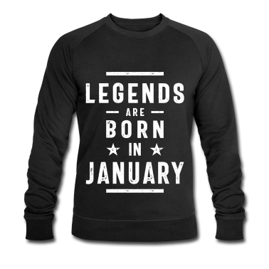 Geburtstagsgeschenk Vater Pullover - Januar Geburtstagsgeschenk Legenden werden im Januar geboren