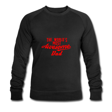 Geburtstagsgeschenk Vater Pullover - The world's most awesome Dad - rot