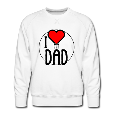 Geburtstagsgeschenk Vater Pullover - Ich liebe meinen Vater.