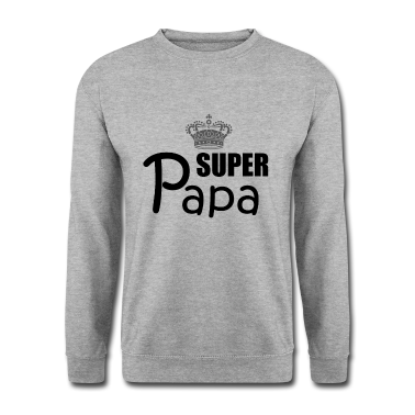 Geburtstagsgeschenk Vater Pullover - Super Papa Geburtstagsgeschenk Idee