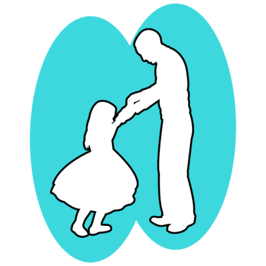 Motiv Vater und Tochter