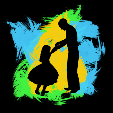 Motiv Vater und Tochter