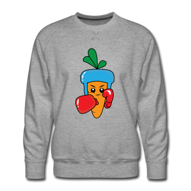 Geburtstagsgeschenk Vater Pullover - Karotte Boxer Cartoon