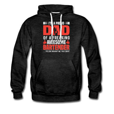 Geburtstagsgeschenk Vater Hoodie - Der Vater des Barkeeper