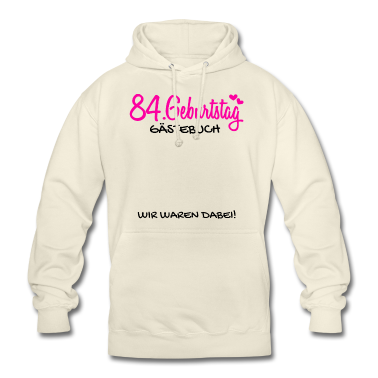 Geburtstagsgeschenk Vater Hoodie - 84 Geburtstag Gästebuch Gästeliste