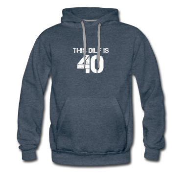 Geburtstagsgeschenk Vater Hoodie - Dilf 40 Geburtstagsgeschenk zum 40 Jährigen Vater