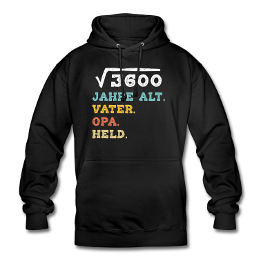 Geburtstagsgeschenk Vater Hoodie - 60. Geburtstagsgeschenk Wurzel 3600 Vater Opa Held