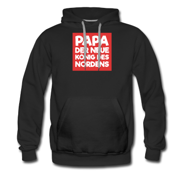 Geburtstagsgeschenk Vater Hoodie - Papa König Des Nordens Vater Vatertag