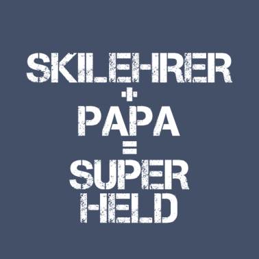 Motiv Skilehrer Vater Papa Geschenk