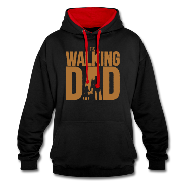 Geburtstagsgeschenk Vater Hoodie - The Walking Dad - Lustige Geschenkidee für Vater