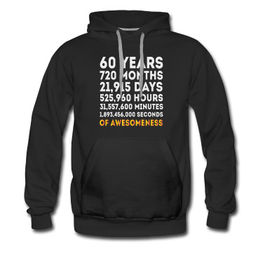 Geburtstagsgeschenk Vater Hoodie - 60. Geburtstagsgeschenk, 60 Jahre alte Geburtstagsgeschenke
