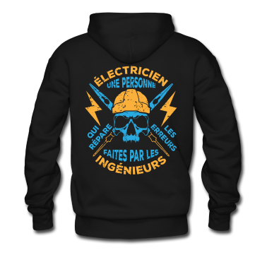 Geburtstagsgeschenk Vater Hoodie - Elektriker, Elektriker, Elektriker, Elektriker, Elektriker