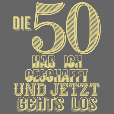 Motiv Geburtstagsgeschenk zum 50. Geburtstag