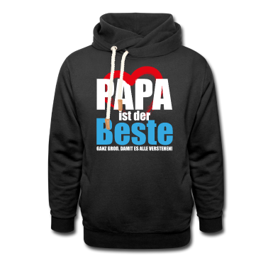 Geburtstagsgeschenk Vater Hoodie - Bester PAPa Vatertag PAPAtag Spruch Lustig Herz