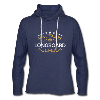 Geburtstagsgeschenk Vater Hoodie - Longboard dad