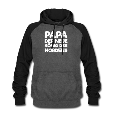 Geburtstagsgeschenk Vater Hoodie - Papa König Des Nordens