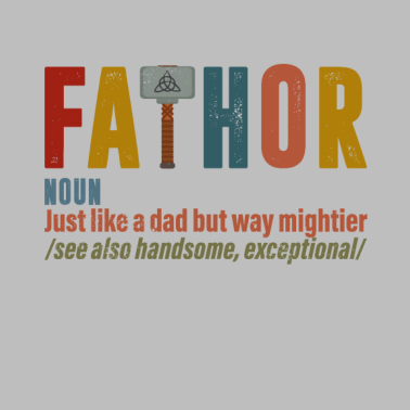 Motiv Vater - wie ein Vater, aber viel mächtiger