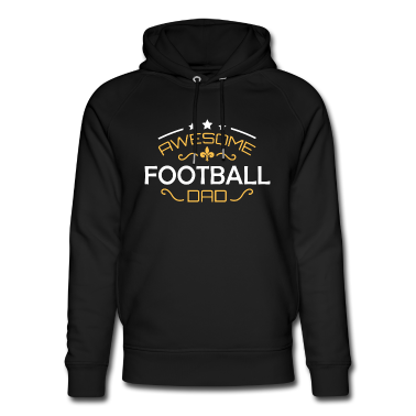 Geburtstagsgeschenk Vater Hoodie - Football dad