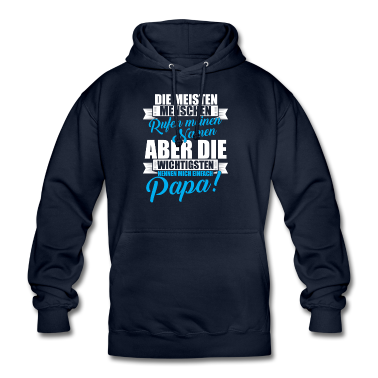Geburtstagsgeschenk Vater Hoodie - Die Wichtigsten nennen mich Papa!