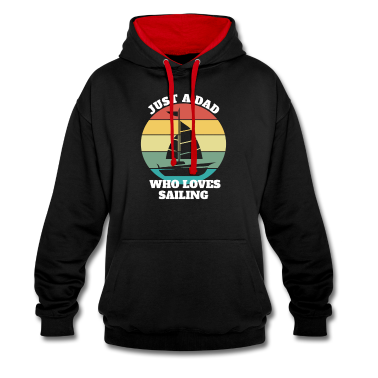 Geburtstagsgeschenk Vater Hoodie - Segel Vater Segler Mann Geschenke Für Segler
