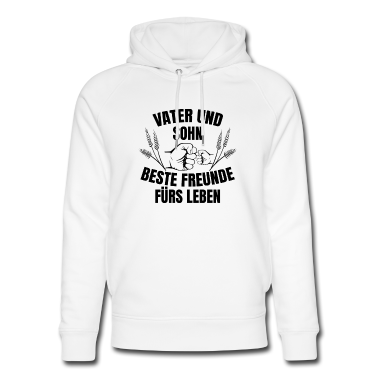Geburtstagsgeschenk Vater Hoodie - Vater und Sohn