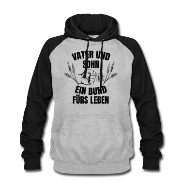 Geburtstagsgeschenk Vater Hoodie - Vater und Sohn