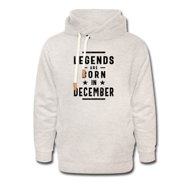 Geburtstagsgeschenk Vater Hoodie - Geburtstagsgeschenk-Legenden werden im Dezember geboren