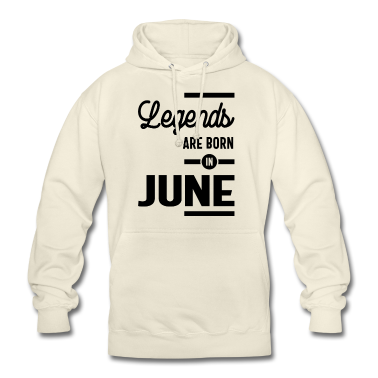 Geburtstagsgeschenk Vater Hoodie - Geburtstagsgeschenk-Legenden werden im Juni geboren