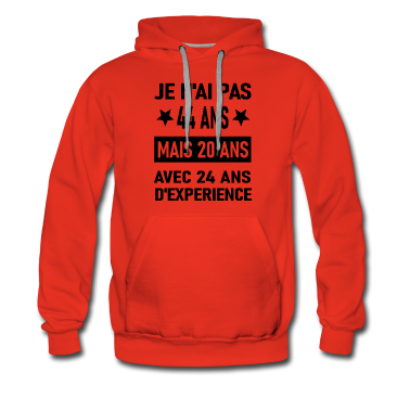 Geburtstagsgeschenk Vater Hoodie - Ich bin nicht 44. Geburtstagsgeschenk