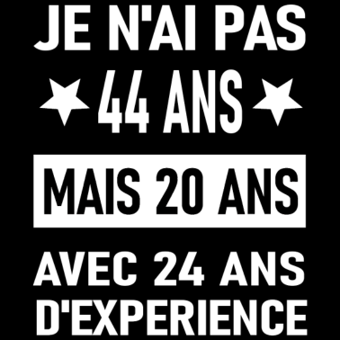 Motiv Ich bin nicht 44 - Geburtstagsgeschenk