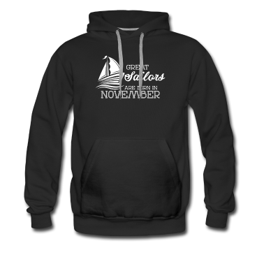 Geburtstagsgeschenk Vater Hoodie - Matrosen November Geburtstagsgeschenk